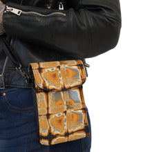 Load image into Gallery viewer, Orange Ship Small Cell Phone Wallet