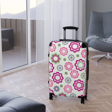 Load image into Gallery viewer, Floating Colored Flowers Suitcases