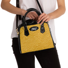 Load image into Gallery viewer, Yellow Drama Shoulder Handbag