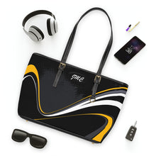 Load image into Gallery viewer, Yellow Lightening PU Leather Shoulder Bag