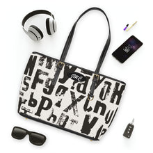 Load image into Gallery viewer, Falling Letters PU Leather Shoulder Bag