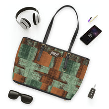 Load image into Gallery viewer, Green Bark PU Leather Shoulder Bag