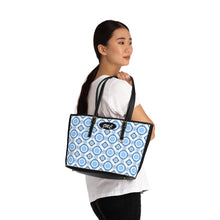 Load image into Gallery viewer, Blue Burst PU Leather Shoulder Bag