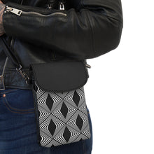 Load image into Gallery viewer, Diamond Bee Small Cell Phone Wallet