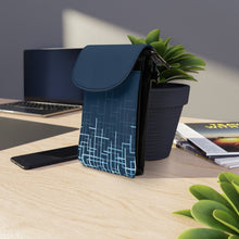 Load image into Gallery viewer, Blue Cross Small Cell Phone Wallet