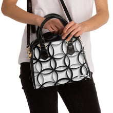 Load image into Gallery viewer, Trending Black Circle 3D Shoulder Handbag