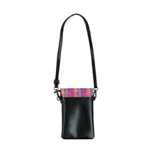 Load image into Gallery viewer, Purple Explosion Small Cell Phone Wallet