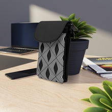 Load image into Gallery viewer, Diamond Bee Small Cell Phone Wallet