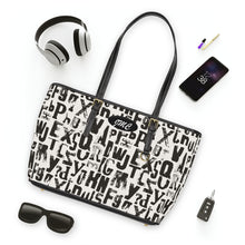 Load image into Gallery viewer, Designer Letters PU Leather Shoulder Bag