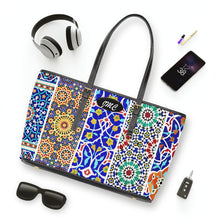 Load image into Gallery viewer, Carnival of Colors PU Leather Shoulder Bag