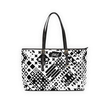 Load image into Gallery viewer, Black Blizzard PU Leather Shoulder Bag