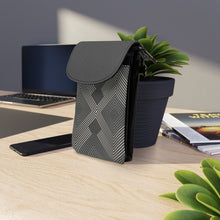 Load image into Gallery viewer, Gray Construct Small Cell Phone Wallet