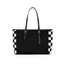 Load image into Gallery viewer, Side Check PU Leather Shoulder Bag
