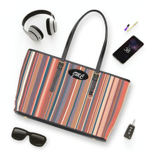 Load image into Gallery viewer, Striped 3 PU Leather Shoulder Bag