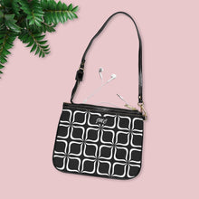 Load image into Gallery viewer, Black Leaf 2 Small Shoulder Bag