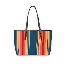 Load image into Gallery viewer, Blue Splash PU Leather Shoulder Bag