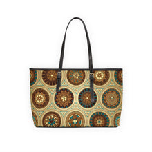 Load image into Gallery viewer, Brown Charms PU Leather Shoulder Bag