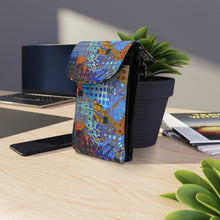 Load image into Gallery viewer, The Blue Light Small Cell Phone Wallet