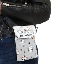 Load image into Gallery viewer, Cat Play Small Cell Phone Wallet