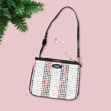 Load image into Gallery viewer, Rainy Red and Black Small Shoulder Bag