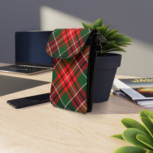Load image into Gallery viewer, Christmas Plaid Small Cell Phone Wallet