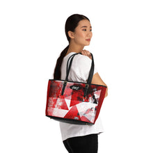 Load image into Gallery viewer, Red Pizazz Leather Shoulder Bag