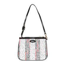 Load image into Gallery viewer, Rainy Red and Black Small Shoulder Bag
