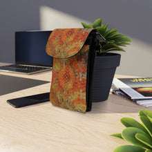 Load image into Gallery viewer, Vintage Orange 7 Small Cell Phone Wallet