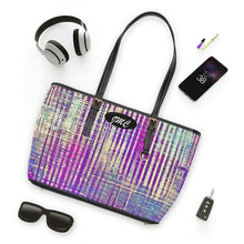 Load image into Gallery viewer, Purple Explanation PU Leather Shoulder Bag
