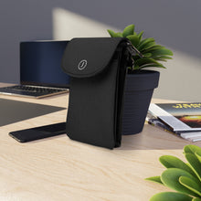 Load image into Gallery viewer, Simple Black Small Cell Phone Wallet