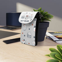 Load image into Gallery viewer, Cat Play Small Cell Phone Wallet