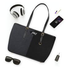Load image into Gallery viewer, Gray/Black day PU Leather Shoulder Bag