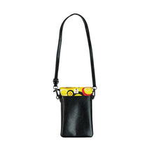 Load image into Gallery viewer, Yellow Journal Small Cell Phone Wallet