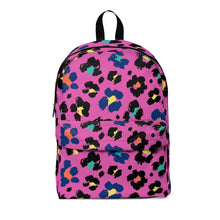 Load image into Gallery viewer, Pink Leopard Art Unisex Classic Backpack