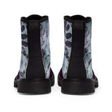 Load image into Gallery viewer, Purple Nature Women's Youth Canvas Boots