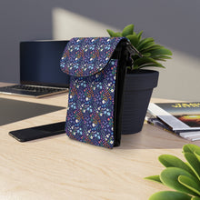 Load image into Gallery viewer, Grannies Flower Small Cell Phone Wallet