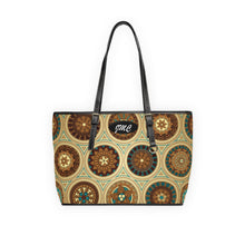 Load image into Gallery viewer, Brown Charms PU Leather Shoulder Bag