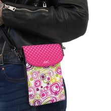 Load image into Gallery viewer, Pink Floaters Small Cell Phone Wallet