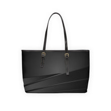 Load image into Gallery viewer, Real Black PU Leather Shoulder Bag