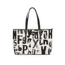 Load image into Gallery viewer, Falling Letters PU Leather Shoulder Bag