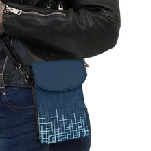 Load image into Gallery viewer, Blue Cross Small Cell Phone Wallet