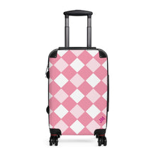 Load image into Gallery viewer, Kid Pink Check 2 Suitcases