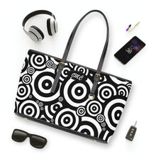 Load image into Gallery viewer, Tons of Circles PU Leather Shoulder Bag