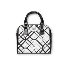 Load image into Gallery viewer, Twisted Black Shoulder Handbag