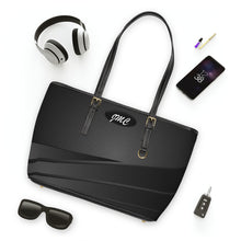 Load image into Gallery viewer, Real Black PU Leather Shoulder Bag