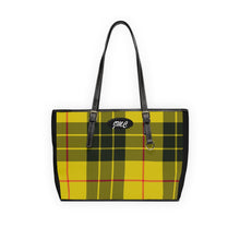 Load image into Gallery viewer, Yellow Perfect Plaid PU Leather Shoulder Bag