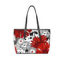 Load image into Gallery viewer, One Big Red Flower PU Leather Shoulder Bag