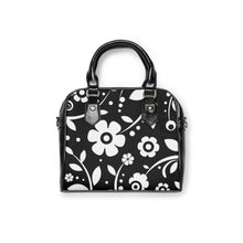 Load image into Gallery viewer, Traveling White Flowers Shoulder Handbag