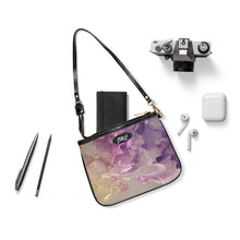 Load image into Gallery viewer, Purple Flow Small Shoulder Bag