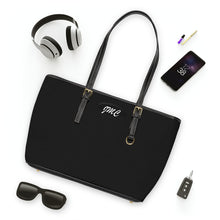 Load image into Gallery viewer, Upward Black PU Leather Shoulder Bag
